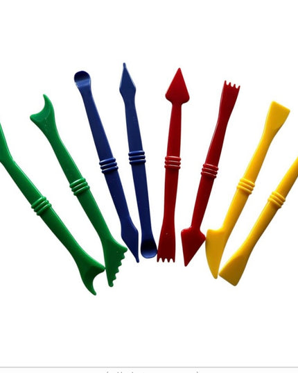 Plastic Tools For Clay Modelling 8 pieces