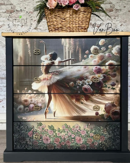 Mint By Michelle - Ballet In Bloom- Decoupage Paper