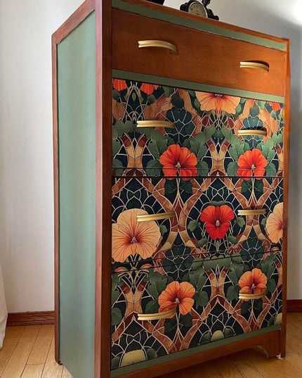 Mint by Michelle Stained Glass Blossoms 2