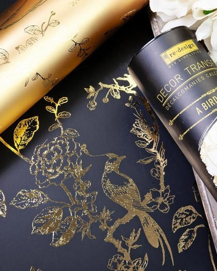 A Bird Song Decor Transfer