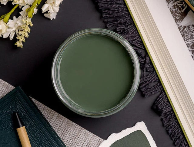 Briar Patch - Dixie Belle Chalk Mineral Paint - Charcoal Green Furniture Paint - All Sizes