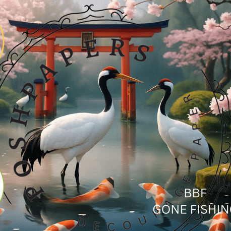 Posh papers gone fishing