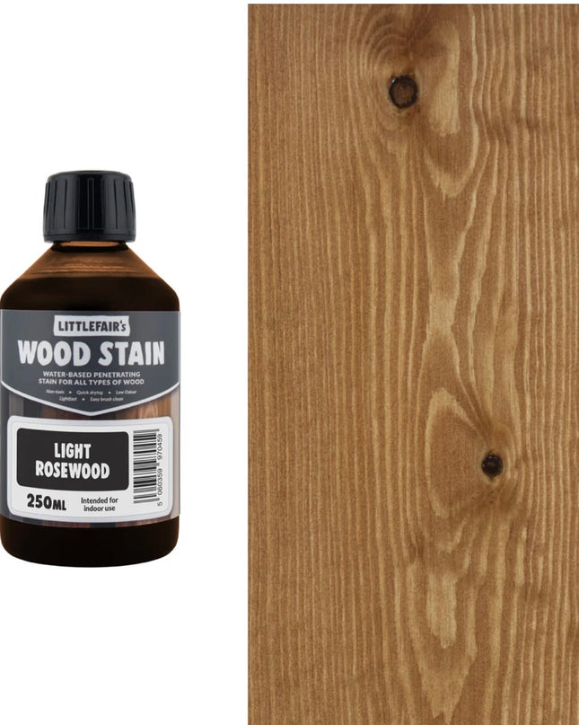 Littlefairs Wood Stains Light Rosewood