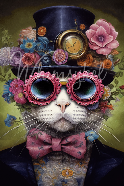 Whimsykel Designs Dapper Dan Decoupage Paper