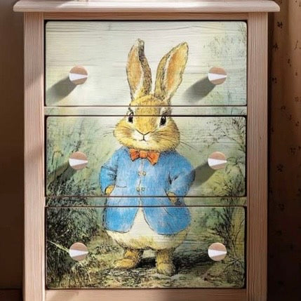 Redesign With Prima - A3 Decoupage Paper - Bunny Hollow