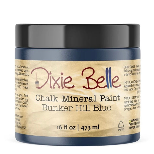 Dixie Belle BUNKER HILL BLUE Chalk Mineral Paint