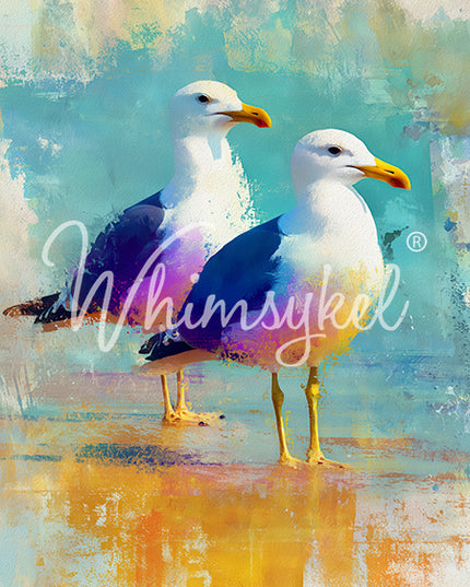 Whimsykel Designs Saltwater Pause Decoupage Paper