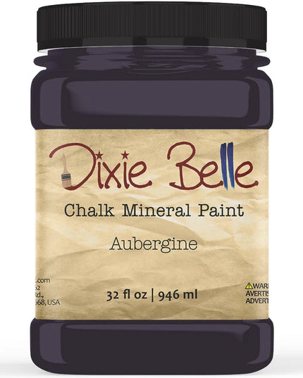 Dixie Belle Aubergine Purple Chalk Mineral Paint