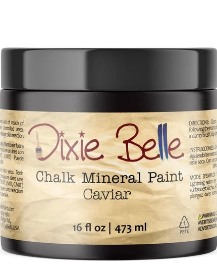 Dixie Belle CAVIAR Chalk Mineral Paint