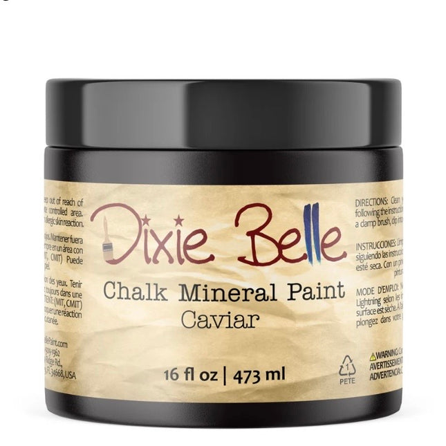 Dixie Belle CAVIAR Chalk Mineral Paint