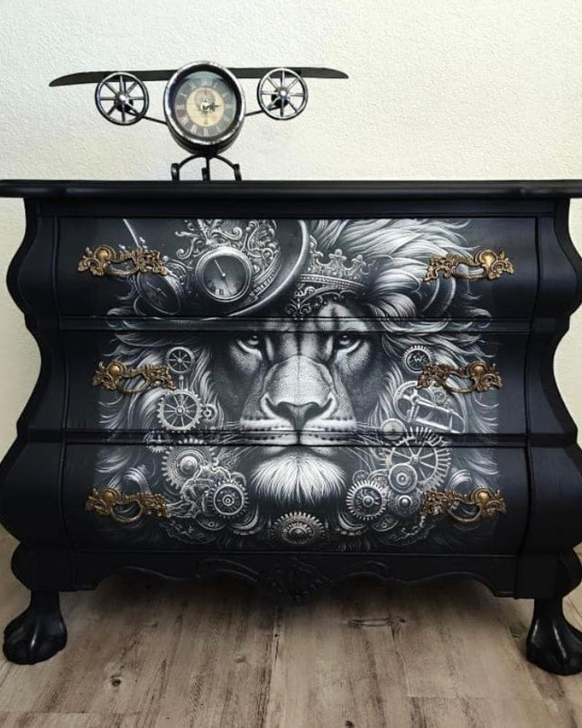 Mint by Michelle - Leonardo Lion Decoupage Paper