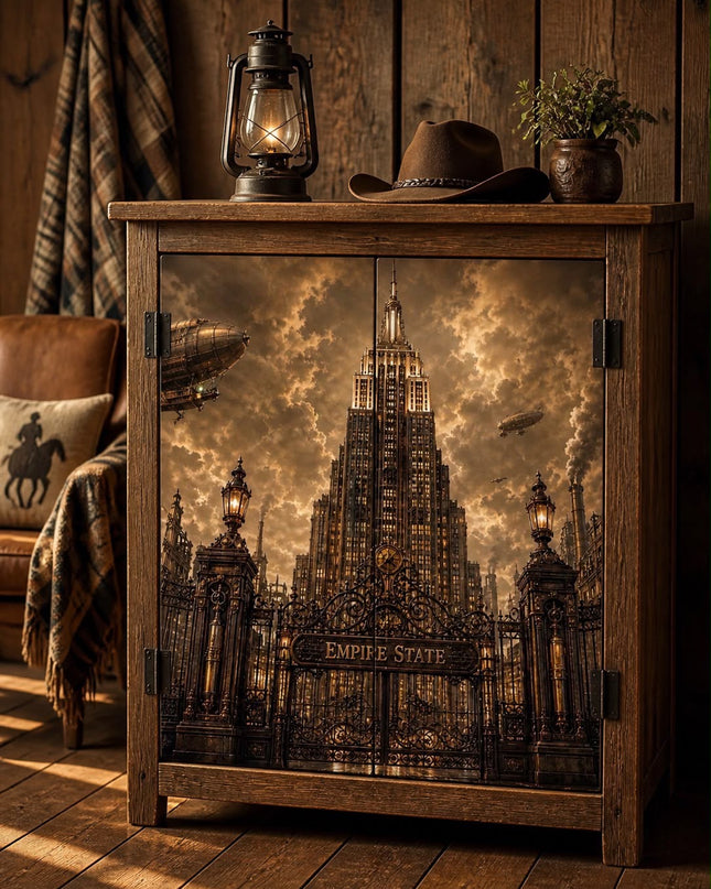 Posh Papers Empire State Decoupage Paper, Sepia Style Furniture Art