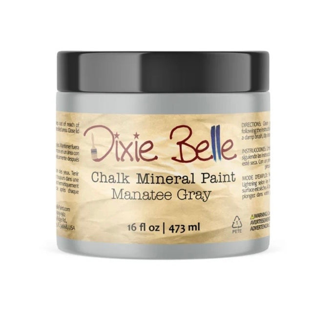 Dixie Belle MANATEE GREY Chalk Mineral Paint