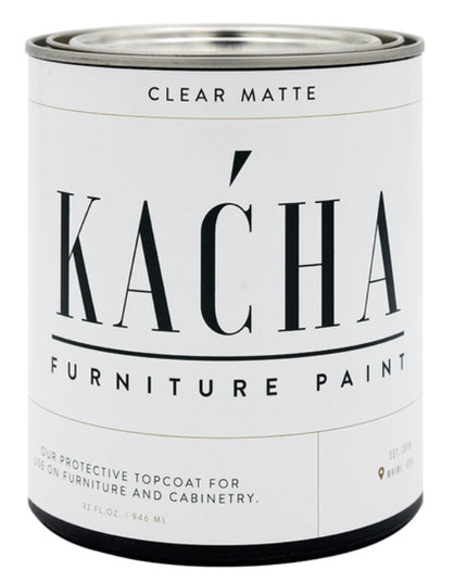 Kacha Furniture Topcoat Matte Finish