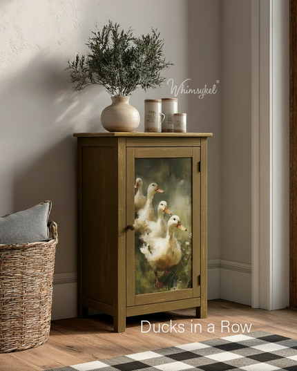 Whimsykel Designs Ducks In A Row Decoupage Paper