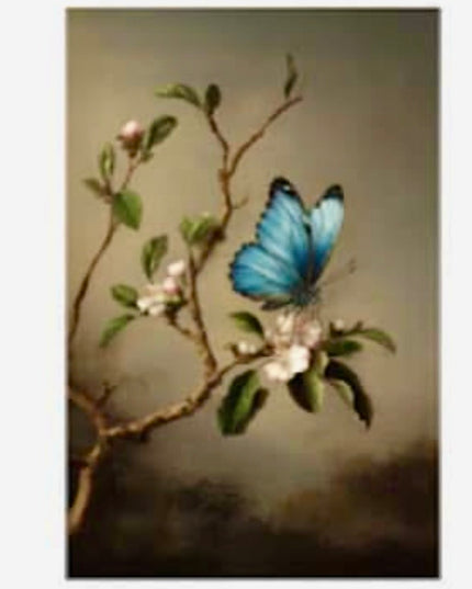 Redesign With Prima Cerulean Soliloquy Decoupage Paper