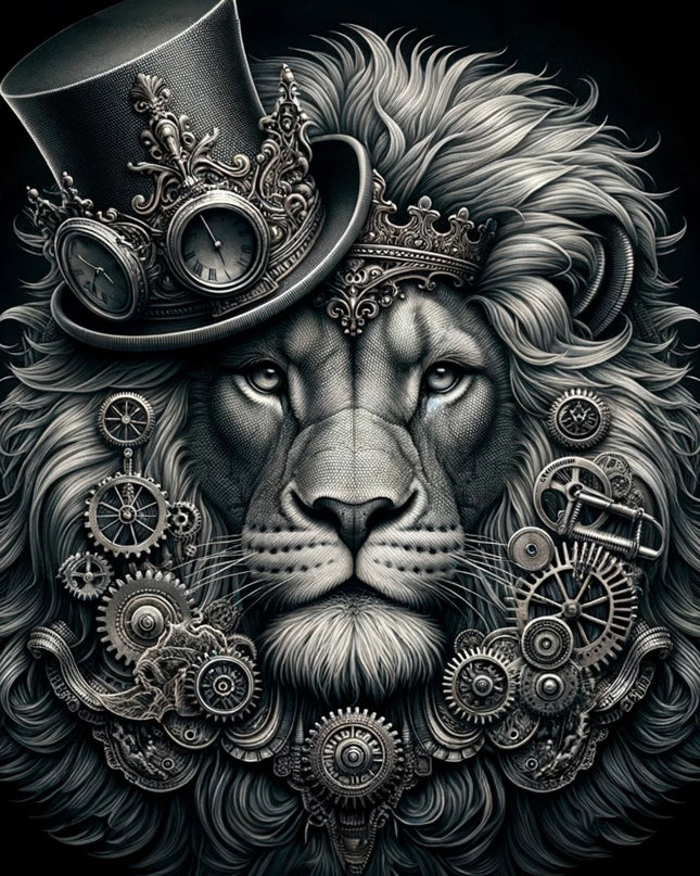 Mint by Michelle - Leonardo Lion Decoupage Paper