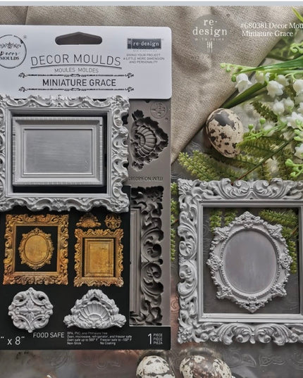 Redesign With Prima -  Miniature Grace Decor Mould
