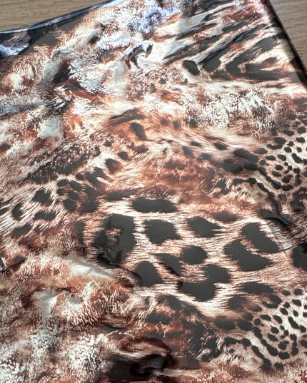 APS Foil - Fury & Flirty Metallic Animal Print Foil Textile Friendly