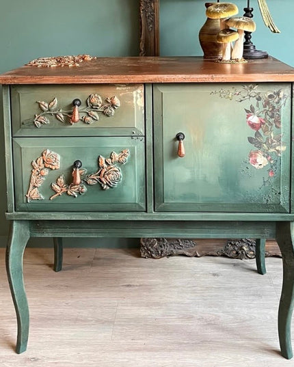 Redesign with Prima - Midnight Rose- Decor Transfer