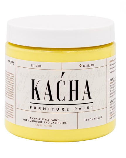 Kacha Furniture Paint - Lemon Yellow