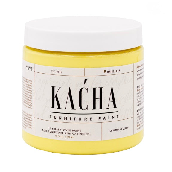 Kacha Furniture Paint - Lemon Yellow