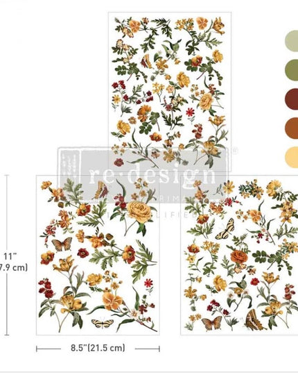 Redesign with Prima Saffron Soltice Middy Transfer