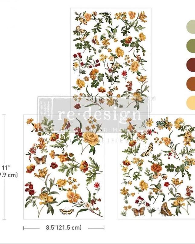 Redesign with Prima Saffron Soltice Middy Transfer