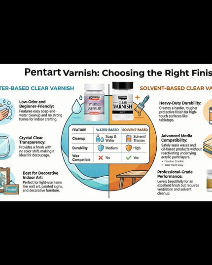 Pentart - Glossy Varnish Water Based
