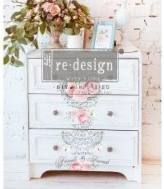 Redesign with Prima - Decor Transfer - Overflowing Love
