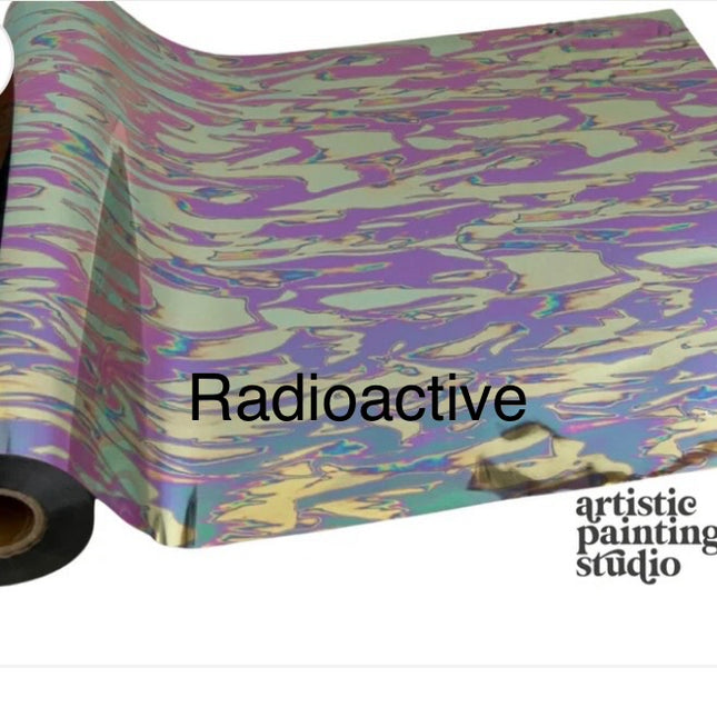 APS Foil - Radioactive metallic foil   - Rub On Foil