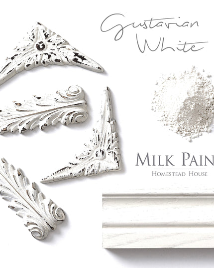 Homestead House Milk Paint - GUSTAVIAN WHITE