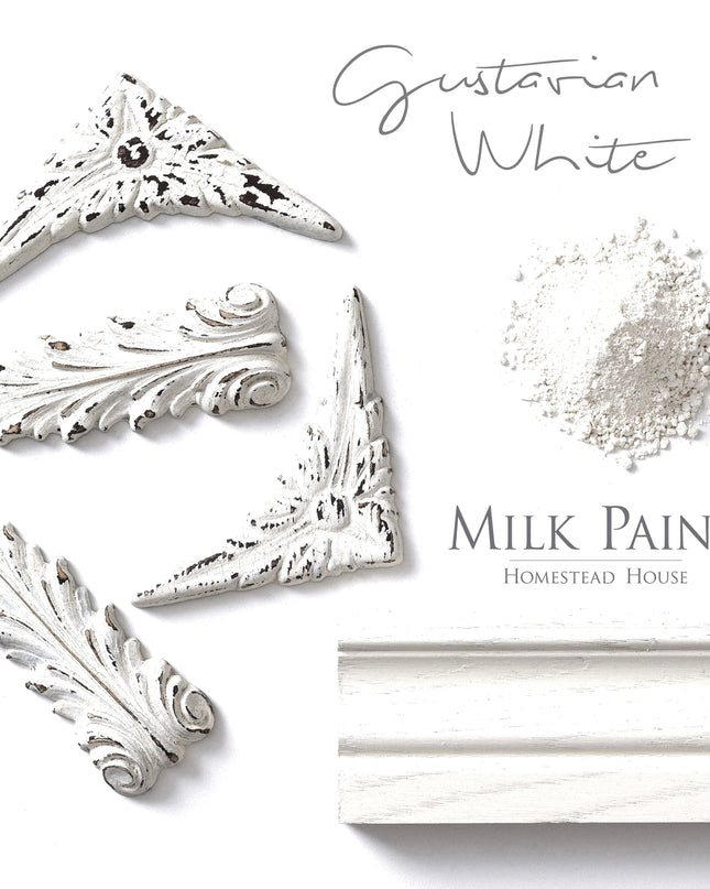 Homestead House Milk Paint - GUSTAVIAN WHITE