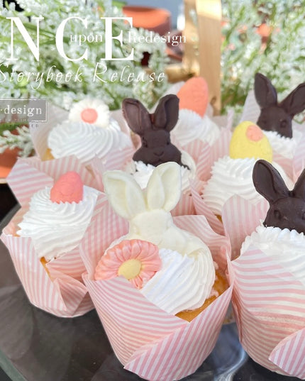 Redesign with Prima - Springtime Bunnies Decor Mould