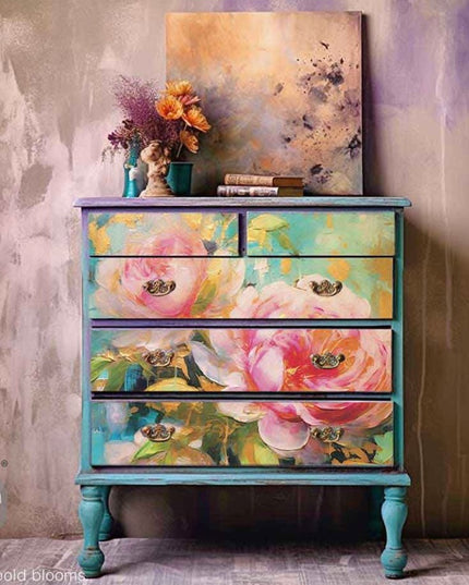 Bold Blooms Decoupage paper