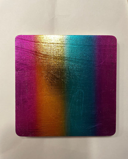APS Foil - Rainbow - Rub On Metallic Foil - Textile Friendly