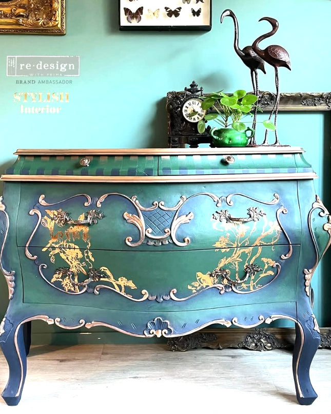 Redesign with Prima Bird Watching Copper Foil Transfer