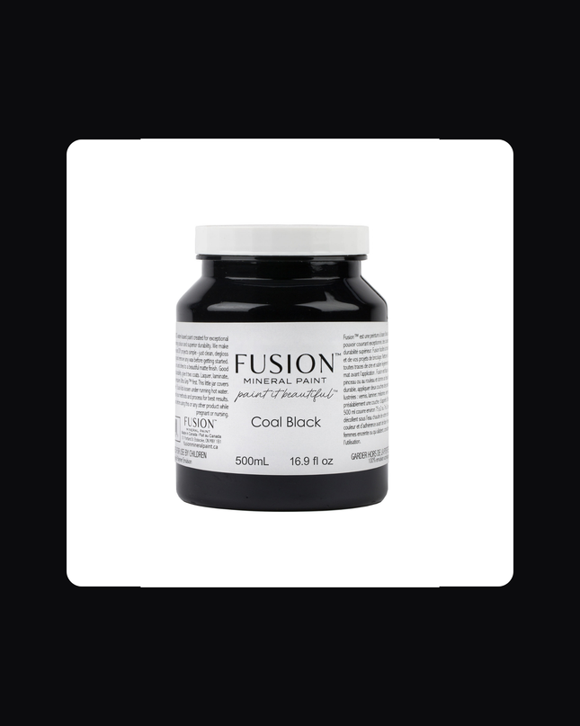 Fusion Mineral Paint Coal Black