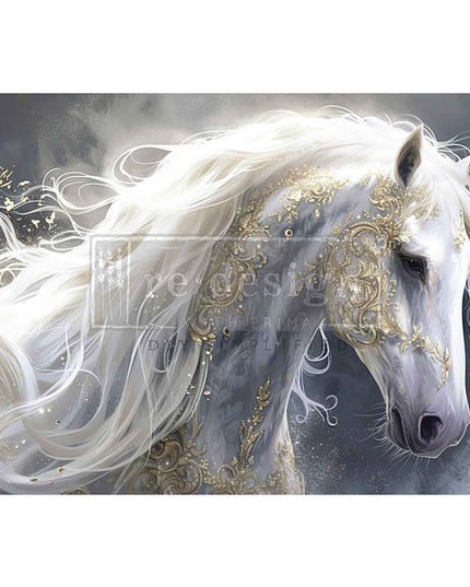 Redesign with Prima Serenading Spirit - A1 Fiber Decoupage Paper