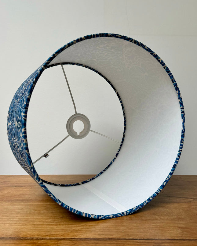 Bohemian Retro Blue Lampshade