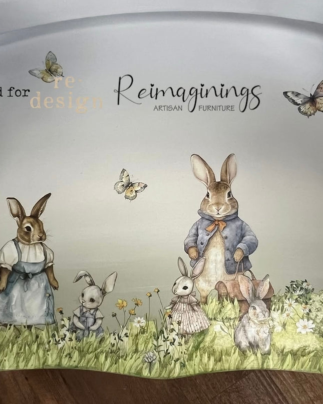 Redesign with Prima Middy Transfers - Bunny Tails
