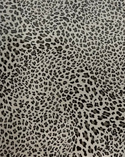 APS Foil - Wild Leopard Small Spot Silver - Metallic Foil