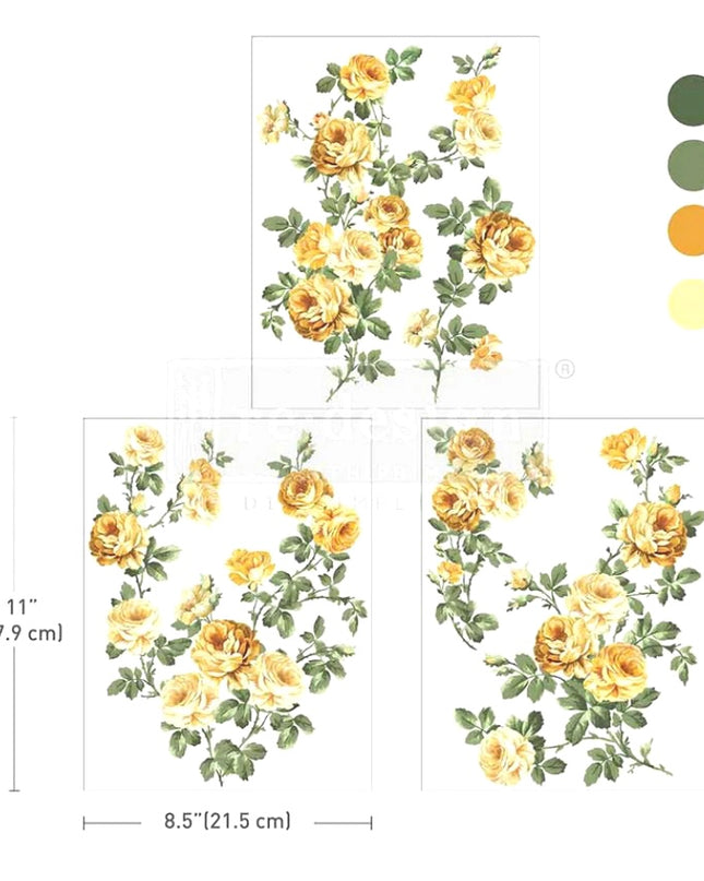 Redesign with Prima - Middy Transfer Bouquet De Provence
