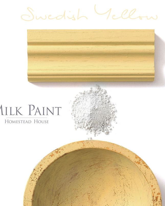 Homestead House Milk Paint - SWEDISH YELLOW