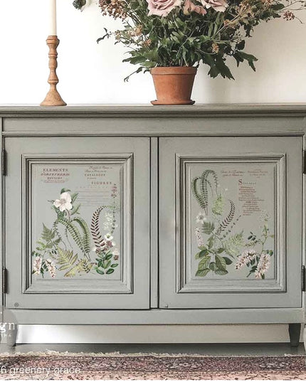 Redesign with Prima - Greenery Grace Middy Decor Furniture Transfer