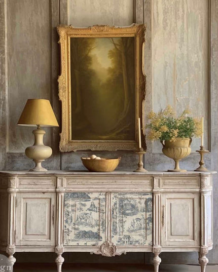 Redesign with Prima A1 Decoupage Fiber – Toile De Jouy