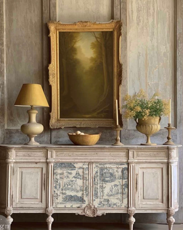Redesign with Prima A1 Decoupage Fiber – Toile De Jouy