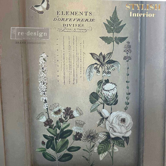 Redesign with Prima - Greenery Grace Middy Decor Furniture Transfer