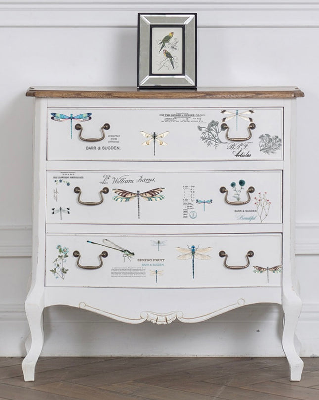 Redesign with Prima Spring Dragonfly Decor Transfer