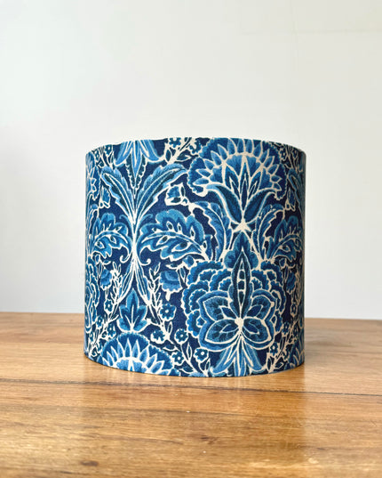 Bohemian Retro Blue Lampshade